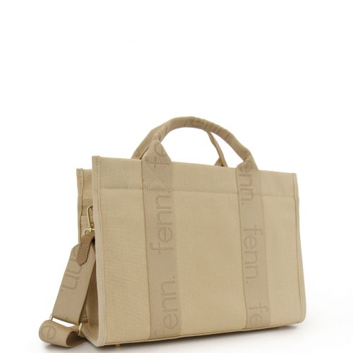 Canvas, Petite Canvas – Toffee – Gold Zip – Toffee Handle - Image 4