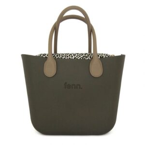 Original Collection – Army Green – Khaki Microfibre Round – Handle – Pattern 10 Inner