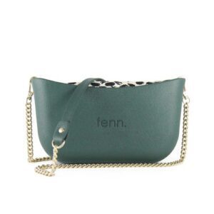 Classic Collection – Green – Patterm 47 Inner – Gold Zip – Gold Chain Strap