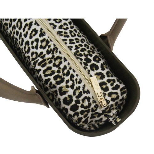 Original Collection – Army Green – Khaki Microfibre Round – Handle – Pattern 10 Inner - Image 4