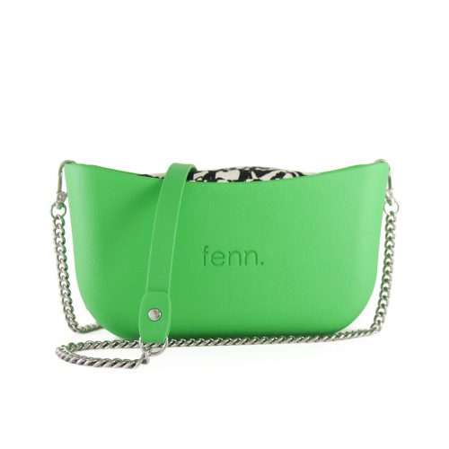 Classic Collection – Apple – Patterm 48 Inner – Silver Zip – Silver Chain Strap