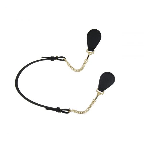 Petite Handles – Gold Chain – Black Criss Cross - Image 6