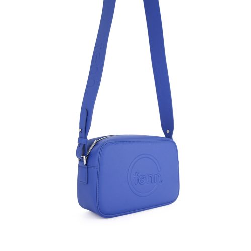 Cross Body – Klein Blue – Silver Zip – Klein Blue Strap - Image 7