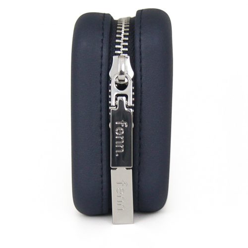 Wallets – Navy – Silver Zip - Image 3