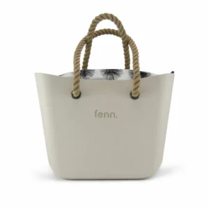 Original Collection – Champagne – P4 Inner – Silver Zip – Beige Rope Handle