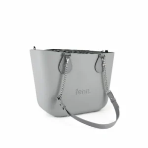 Petite – Light Grey – Grey (criss Cross) Silver Chain – P44 – Silver3