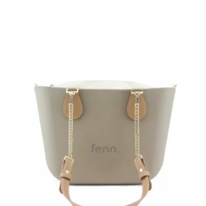 Petite – Stone – L.tan (criss Cross) Gold Chain – Beige – Gold