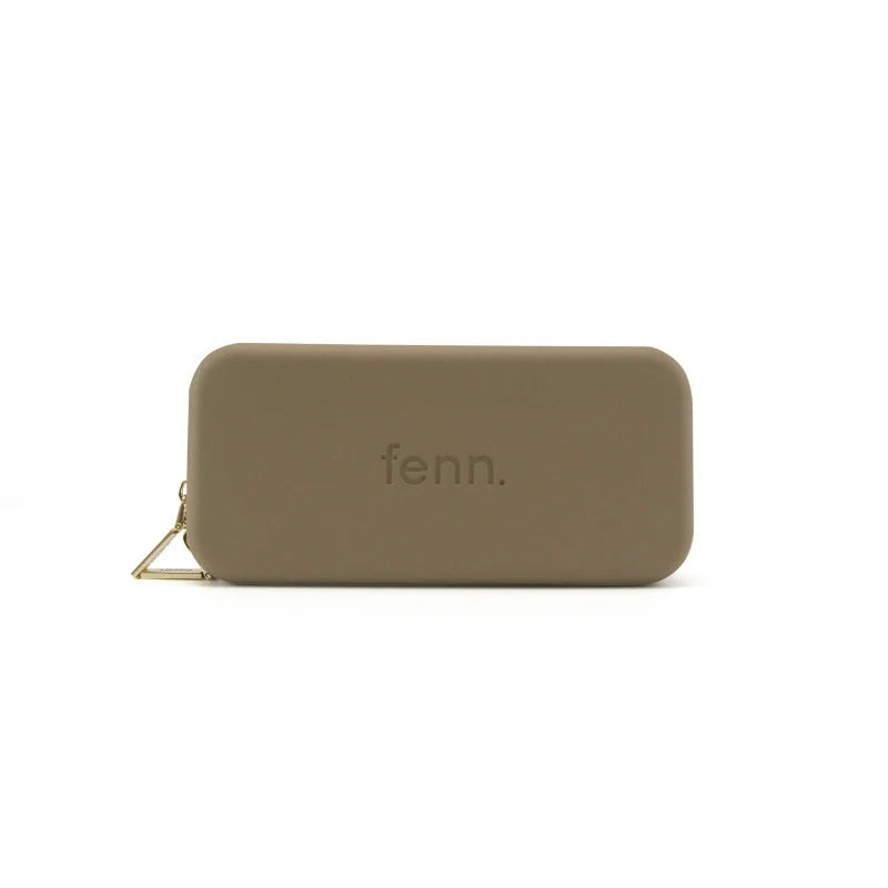 Wallets – Stone – Gold Zip